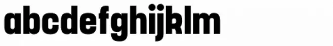 Yoshida Sans Bold Condensed