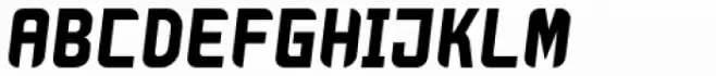 Zigfrida Black Oblique Cyrillic