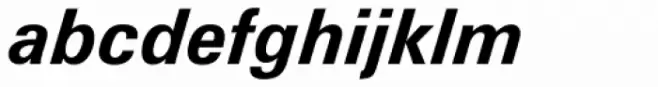 Zurich Std Bold Italic