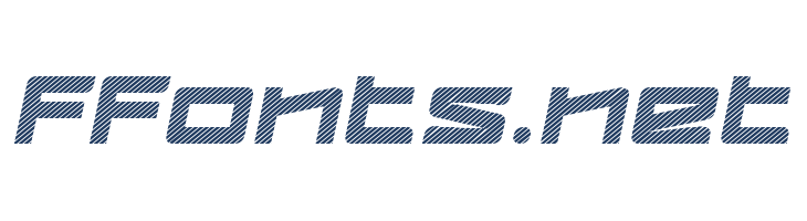 Logofontik Stripes 4F Italic font — Lorem ipsum body text preview