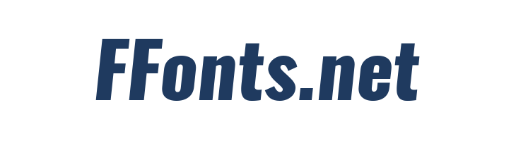 Oswald HeavyItalic font — Lorem ipsum body text preview