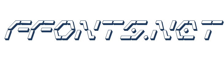 Zeta Sentry 3D Italic font — Lorem ipsum body text preview