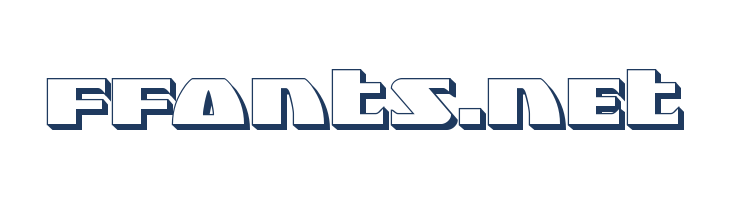 Black Bishop 3D font — Lorem ipsum body text preview