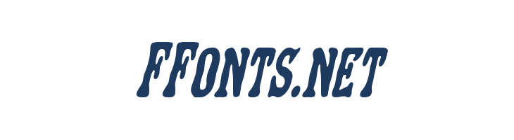 Black Gunk Italic font — Lorem ipsum body text preview