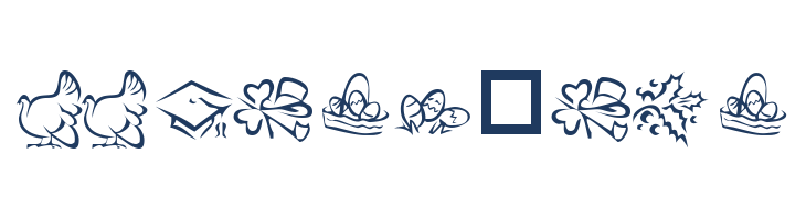 KR Pick A Holiday 2 font — Lorem ipsum body text preview