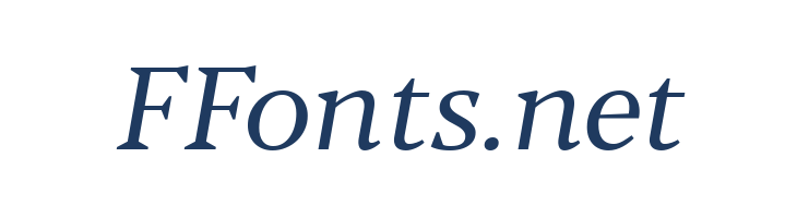 Blacker Text Book Italic font — Lorem ipsum body text preview